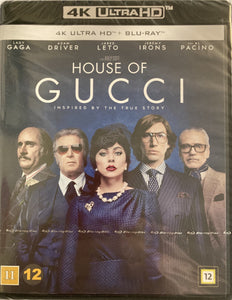 House of Gucci 4K UHD *SUOMITXT* (2021, Al Pacino, Ridley Scott)