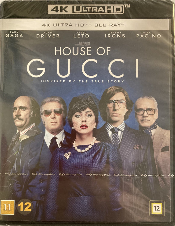 House of Gucci 4K UHD *SUOMITXT* (2021, Al Pacino, Ridley Scott)