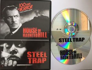 Yö Kummitustalossa & Steel Trap *SUOMITXT* (1959-07, 2 DVD, Vincent Price)