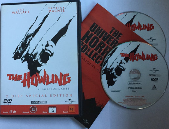 The Howling - Ulvonta *SUOMITXT* (1981, Joe Dante, 2 DVD)