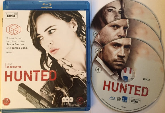 Hunted -minisarja Blu-ray *ENG.ÄÄNI* (2012, 3-disc, Melissa George)