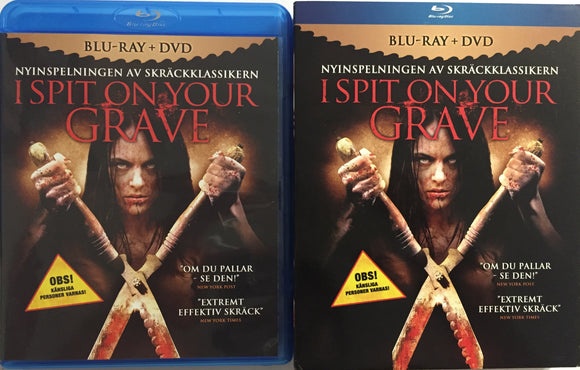 I Spit on Your Grave Blu-ray *SUOMITXT* (2010, K-18, 2-disc)