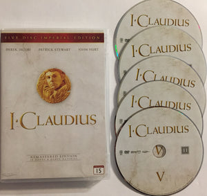 I, Claudius -minisarja *SUOMITXT* (1976, 5 DVD, Klassikko, John Hurt)