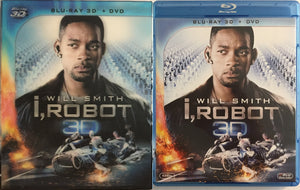 I, Robot 3D+2D Blu-ray *SUOMITXT* (2004, Will Smith, Alex Proyas)