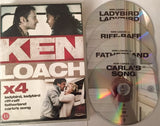 Ken Loach -elokuvaboksi *SUOMITXT* (1986-1996, 4 DVD, mm. Riff-raff)