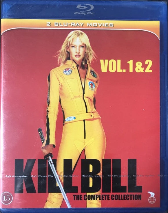 Kill Bill - Vol. 1 & 2 Blu-ray *SUOMITXT* (2003-04, 2-disc, Quentin Tarantino)