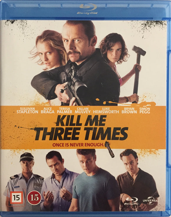 Kill Me Three Times Blu-ray *SUOMITXT* (2014, Simon Pegg)