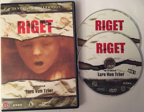 Riget - Valtakunta - Kausi 1 *SUOMITXT* (1994, Lars von Trier, 2 DVD)