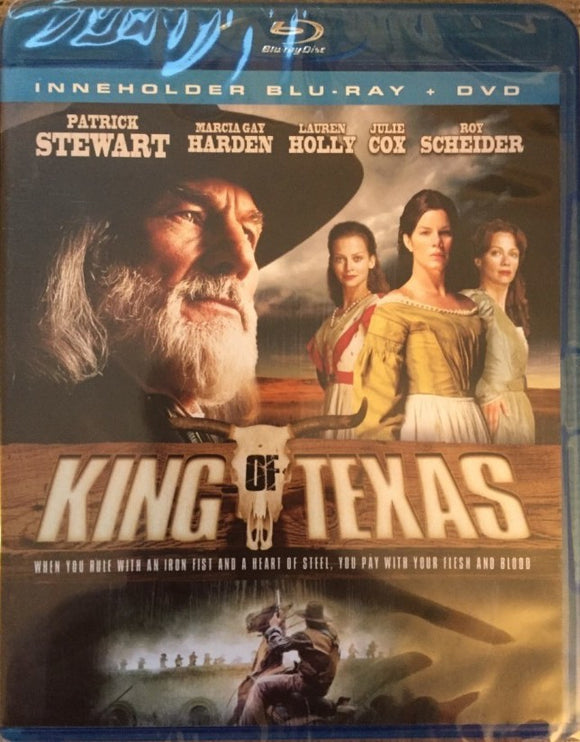 King of Texas Blu-ray *ENG.ÄÄNI* (2002, Patrick Stewart, Roy Scheider)