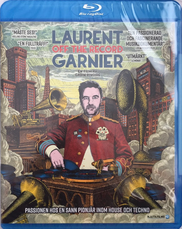 Laurent Garnier: Off the Record Blu-ray *SUOMITXT* (2021, Kehuttu Dokkari)