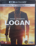 Logan 4K UHD *SUOMITXT* (2017, Hugh Jackman, 3-disc)