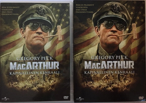 MacArthur - Kapinallinen Kenraali *SUOMITXT* (1977, Gregory Peck)