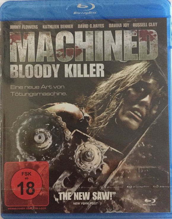 Machined - Bloody Killer Blu-ray *ENG.ÄÄNI* (2006, Slasher)