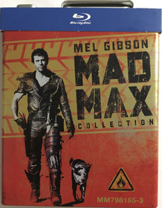 Mad Max -trilogia Blu-ray *SUOMITXT* (1979-85, Tin Box, 3-disc)