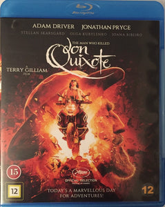 The Man Who Killed Don Quixote Blu-ray *SUOMITXT* (2018, Terry Gilliam)