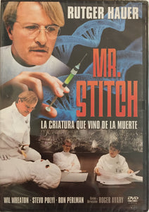 Mr. Stitch *ENG.ÄÄNI* (1995, Rutger Hauer, Ron Perlman, Tieteisfantasia)