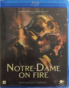 Notre-Dame on Fire Blu-ray *SUOMITXT* (2022, Jean-Jacques Annaud)