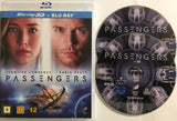 Passengers 3D+2D Blu-ray *SUOMITXT* (2016, Jennifer Lawrence, Chris Pratt)