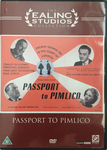 Passi Pimlicoon *ENG.ÄÄNI* (1949, Komediaklassikko, Margaret Rutherford)