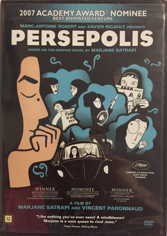 Persepolis *SUOMITXT* (2007, Oscar-ehdokas Animaatio, Marjane Satrapi)