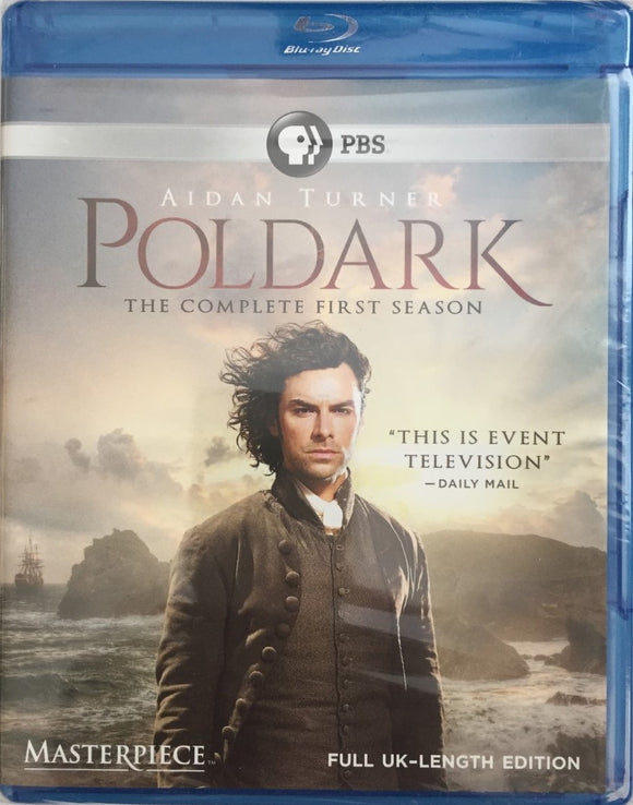 Poldark - Kausi 1 Blu-ray *ENG.TXT* (2015, 3-disc)