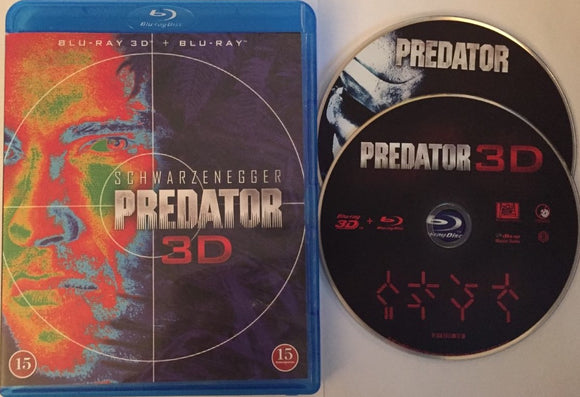 Predator - Saalistaja 3D+2D Blu-ray *SUOMITXT* (1987, Schwarzenegger)