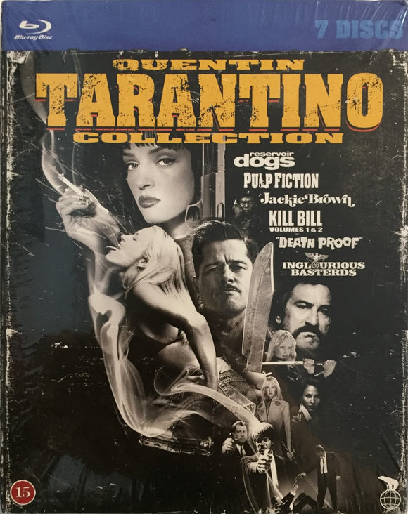 Quentin Tarantino Collection Blu-ray *SUOMITXT* (1992-2009, 7-discs)