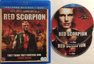 Punainen Skorpioni Blu-ray *SUOMITXT* (1988, Dolph Lundgren, 2-disc)