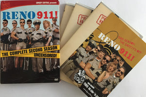 Reno 911! - Kausi 2 *ENG.TXT* (2003, Huippusuosittu Komediasarja, 3 DVD)