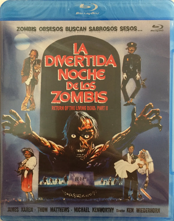 Return of the Living Dead II Blu-ray *ENG.TXT* (1988, Ken Wiederhorn)