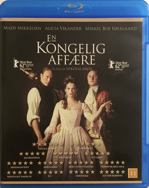 Kuningatar ja Henkilääkäri Blu-ray *SUOMITXT* (2012, Mads Mikkelsen, Alicia Vikander)