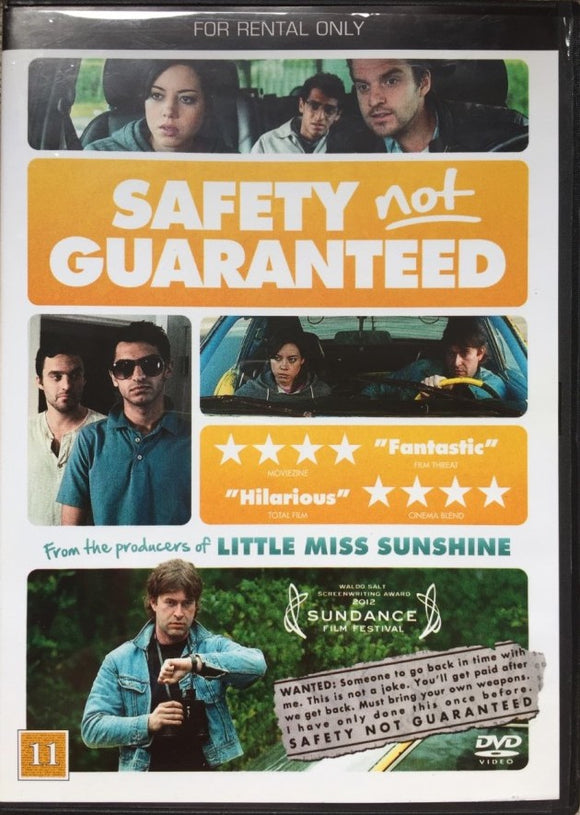 Safety not Guaranteed *SUOMITXT* (2012, Aubrey Plaza, Arvostelumenestys)