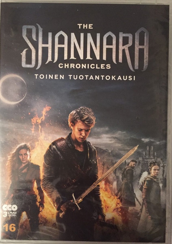 The Shannara Chronicles - Kausi 2 *SUOMITXT* (2017, 3 DVD, Austin Butler)