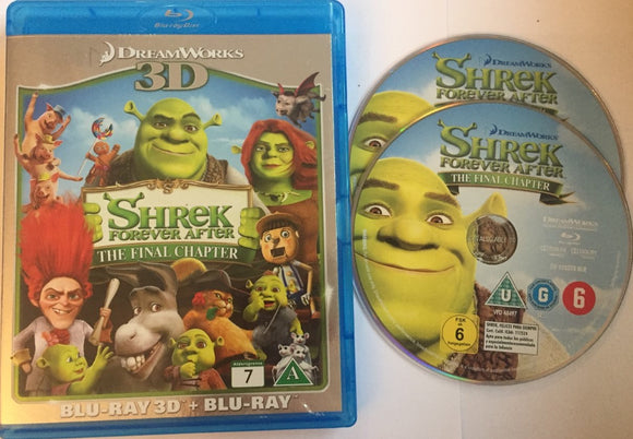 Shrek ja Ikuinen Onni 3D+2D *SUOMIÄÄNI/TXT* (2010, 2-Disc)