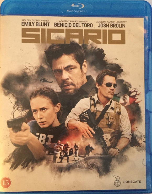 Sicario Blu-ray *SUOMITXT* (2015, Denis Villeneuve, Benicio Del Toro)