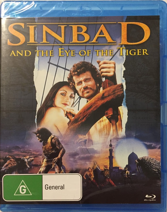 Sinbad ja Tiikerinsilmä Blu-ray *ENG.TXT* (1977, Jane Seymour, Via Vision)