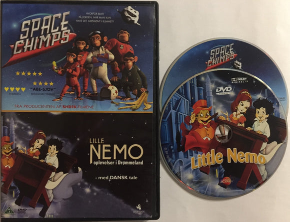 Pikku Nemo & Space Chimps -Tuplajulkaisu *SUOMIÄÄNET* (1989-2008, 2 DVD)