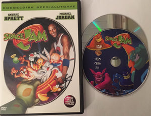 Space Jam *SUOMIÄÄNI/TXT* (1996, Bill Murray, 2 DVD)