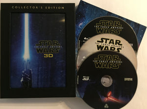 Star Wars: The Force Awakens 3D+2D Blu-ray *SUOMITXT* (2015, Keräilijän pakkaus)