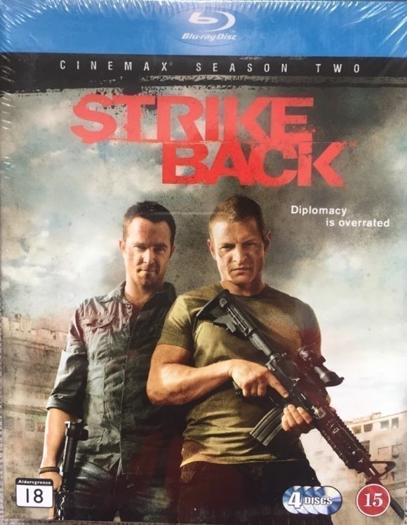 Strike Back - Kausi 2 Blu-ray *SUOMITXT* (2013, 4-disc)