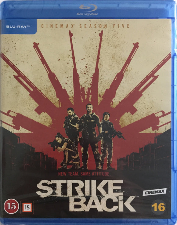 Strike Back - Kausi 5 Blu-ray *SUOMITXT* (2015, 3-disc)