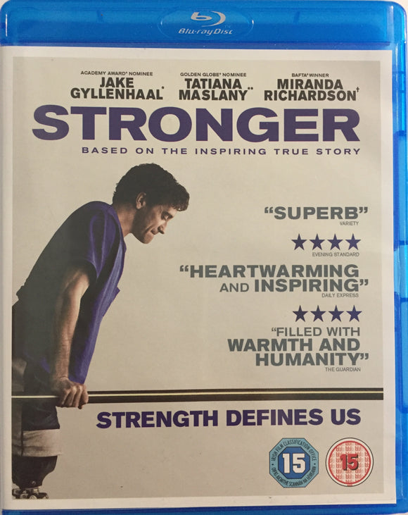 Stronger Blu-ray *ENG.TXT* (2017, Jake Gyllenhaal)