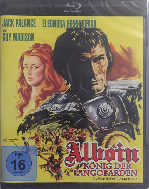 Valloittajan Miekka Blu-ray *ENG.TXT* (1961, Jack Palance, Miekka ja Sandaali)