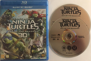 Teenage Mutant Ninja Turtles: Out of the Shadows 3D+2D Blu-ray *SUOMITXT* (2016)