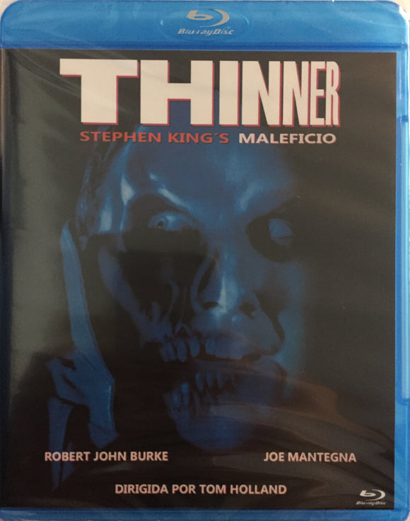 Thinner - Stephen Kingin Vainottu Blu-ray *ENG.TXT* (1996, Body Horror)
