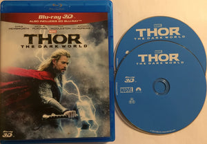 Thor - The Dark World 3D+2D Blu-ray *SUOMITXT* (2013, 2-disc)