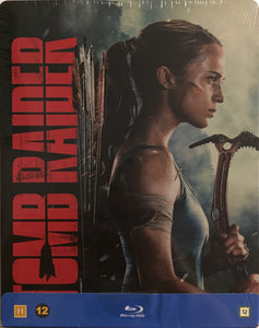 Tomb Raider Blu-ray *SUOMITXT* (2018, Steelbook, Alicia Vikander)