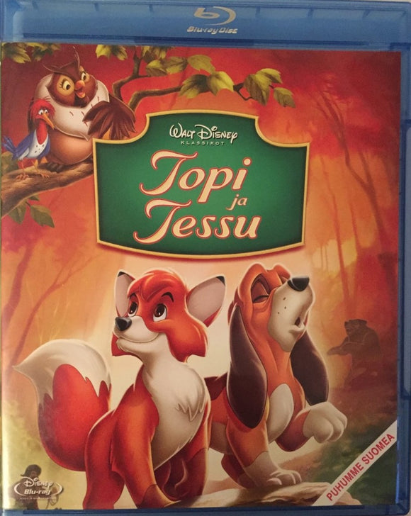 Topi ja Tessu Blu-ray *SUOMIÄÄNI/TXT* (1981, Disneyn Klassikko)