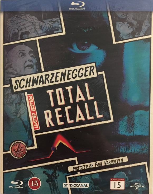 Total Recall - Unohda tai Kuole Blu-ray *SUOMITXT* (1990, Limited Edition)