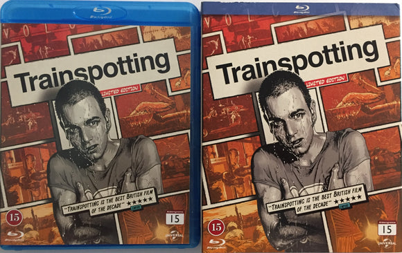 Trainspotting Blu-ray *SUOMITXT* (1996, Limited Edition, Ewan McGregor)